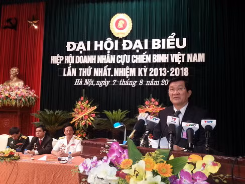 Chủ tịch nước Trương Tấn Sang phát biểu tại Đại hội