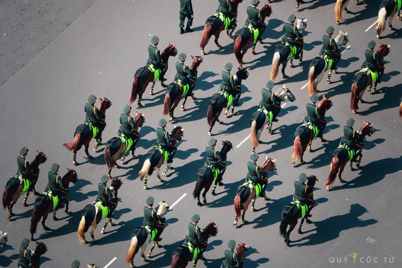 Những góc máy "tuyệt đối điện ảnh" đã được ghi lại, khiến ai cũng háo hức đón chờ ngày diễn ra lễ kỷ niệm chính thức. Ảnh: Quỷ Cốc Tử.