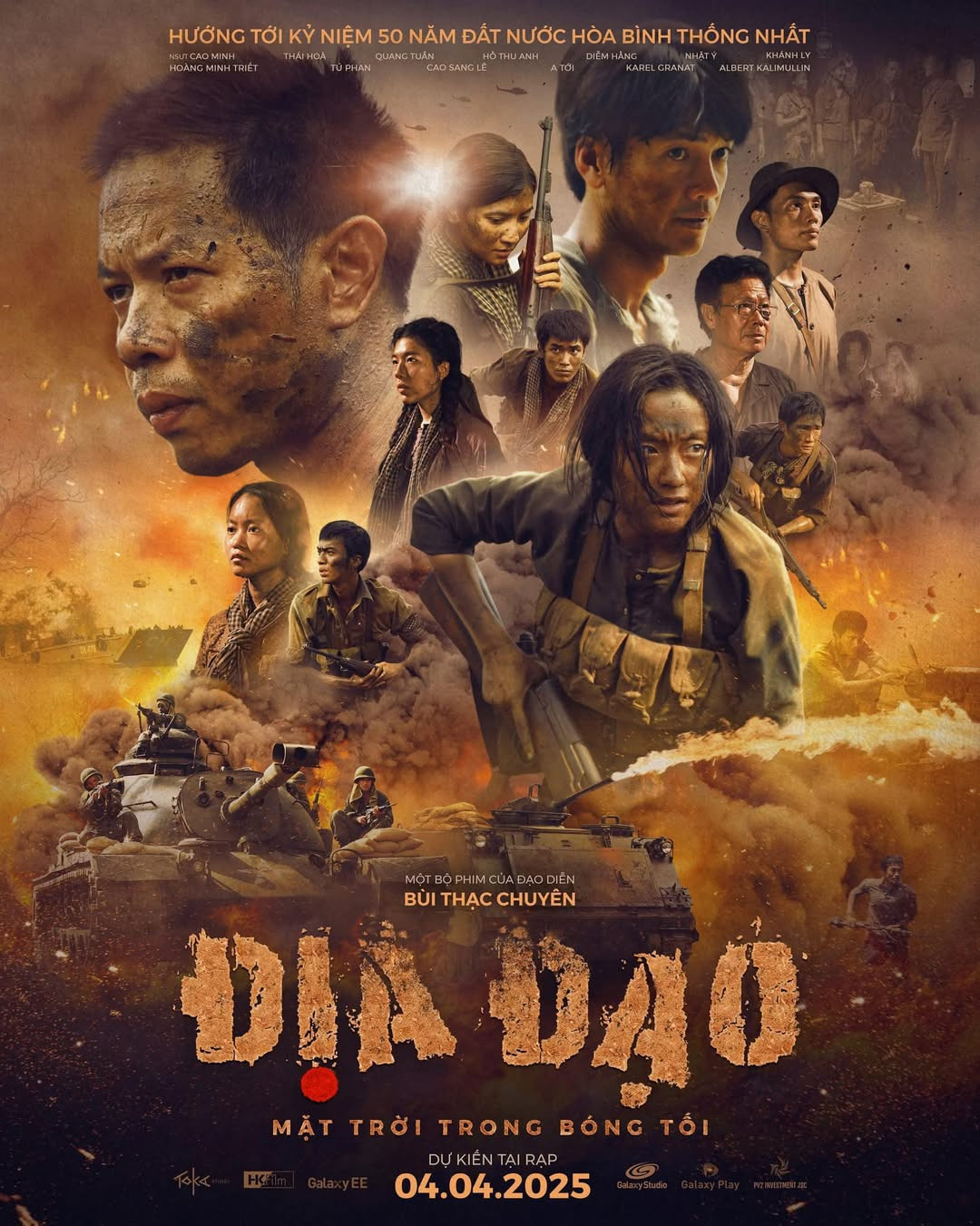 Bộ phim được dự đoán sẽ lấy đi nhiều nước mắt của người xem khi kể về quá trình chiến đấu của các chiến sĩ nơi địa đạo.