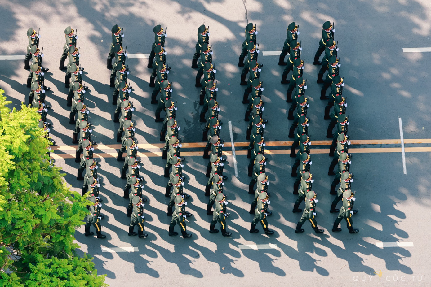 Những góc máy "tuyệt đối điện ảnh" đã được ghi lại, khiến ai cũng háo hức đón chờ ngày diễn ra lễ kỷ niệm chính thức. Ảnh: Quỷ Cốc Tử.