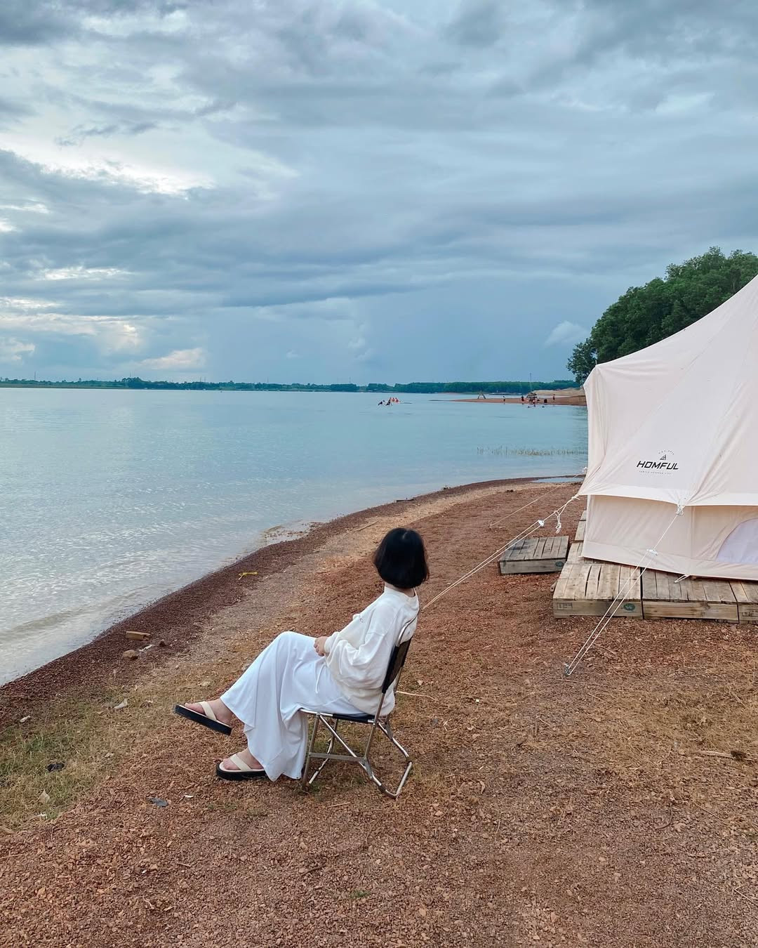 Bên cạnh cắm trại, hồ Trị An còn vô vàn hoạt động khác để bạn tạm gác lại âu lo. Ảnh: @nguyenhuynhthanhmy, fanpage Du lịch Đồng Nai.