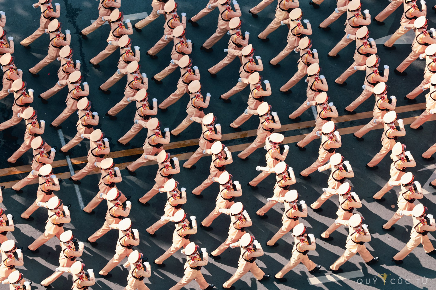 Những góc máy "tuyệt đối điện ảnh" đã được ghi lại, khiến ai cũng háo hức đón chờ ngày diễn ra lễ kỷ niệm chính thức. Ảnh: Quỷ Cốc Tử.