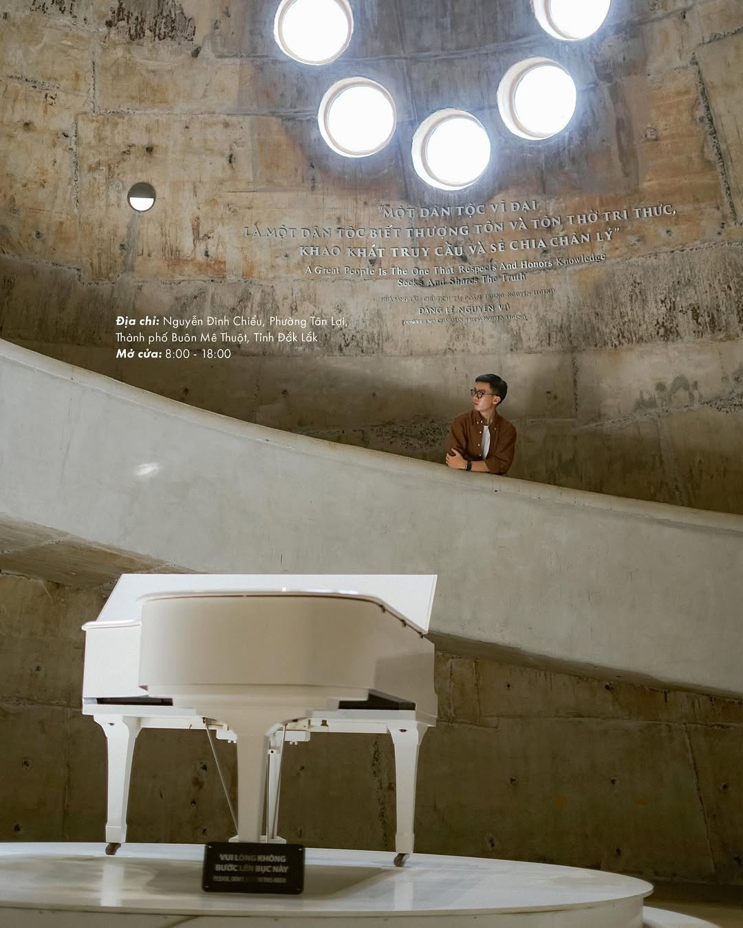 Đừng quên tham khảo các địa điểm ăn ảnh để có thêm kỷ niệm khi đến với bảo tàng này nhé! Ảnh: @ngocdiepstagram, @dinhletuanphong.