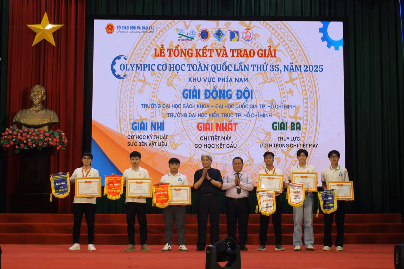 Với tổng cộng 91 giải thưởng, Trường ĐH Bách khoa - ĐHQG TP.HCM trở thành đơn vị đạt thành tích cao nhất toàn quốc tại cuộc thi năm nay.