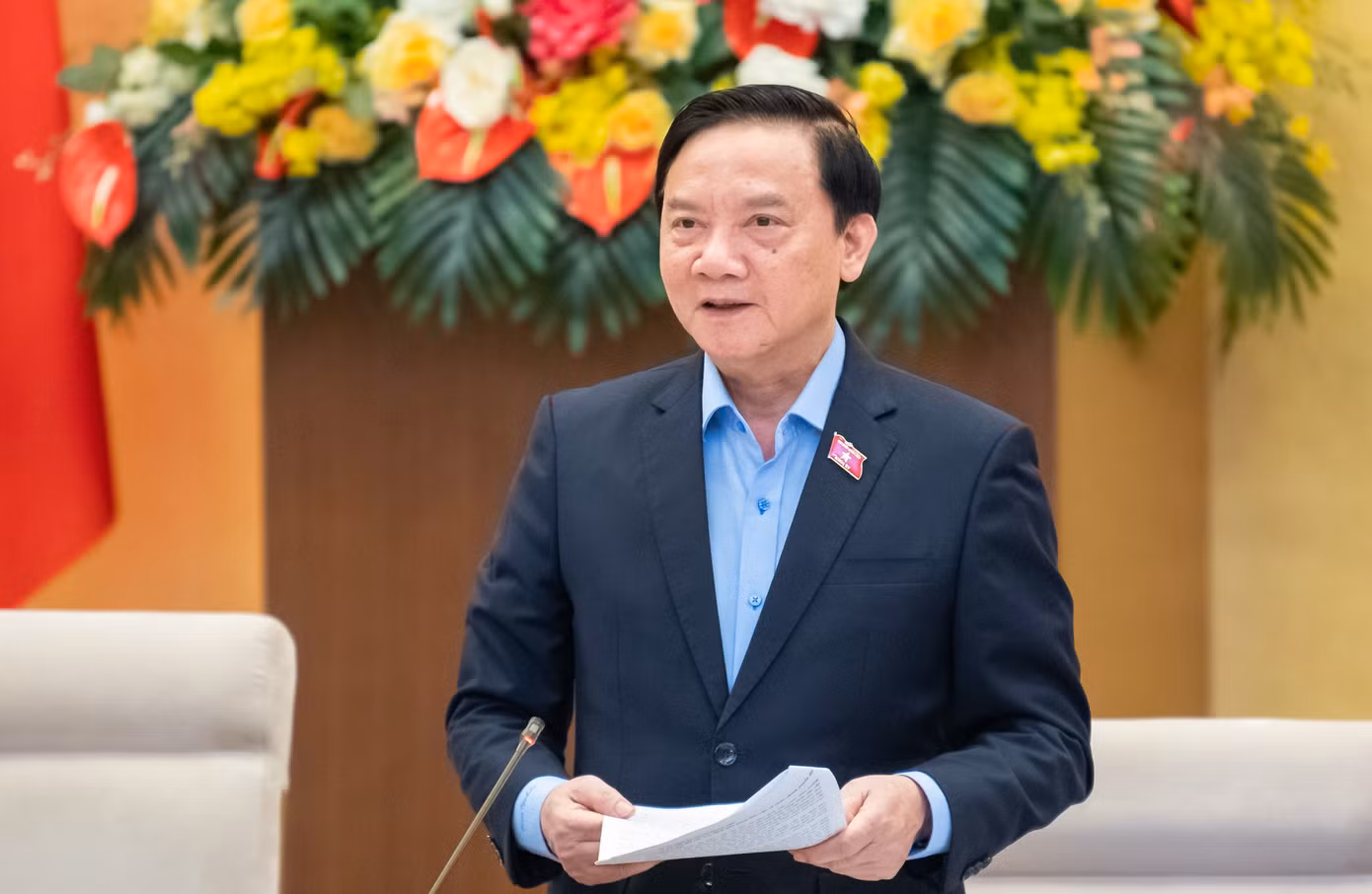 Phó Chủ tịch Quốc hội Nguyễn Khắc Định.
