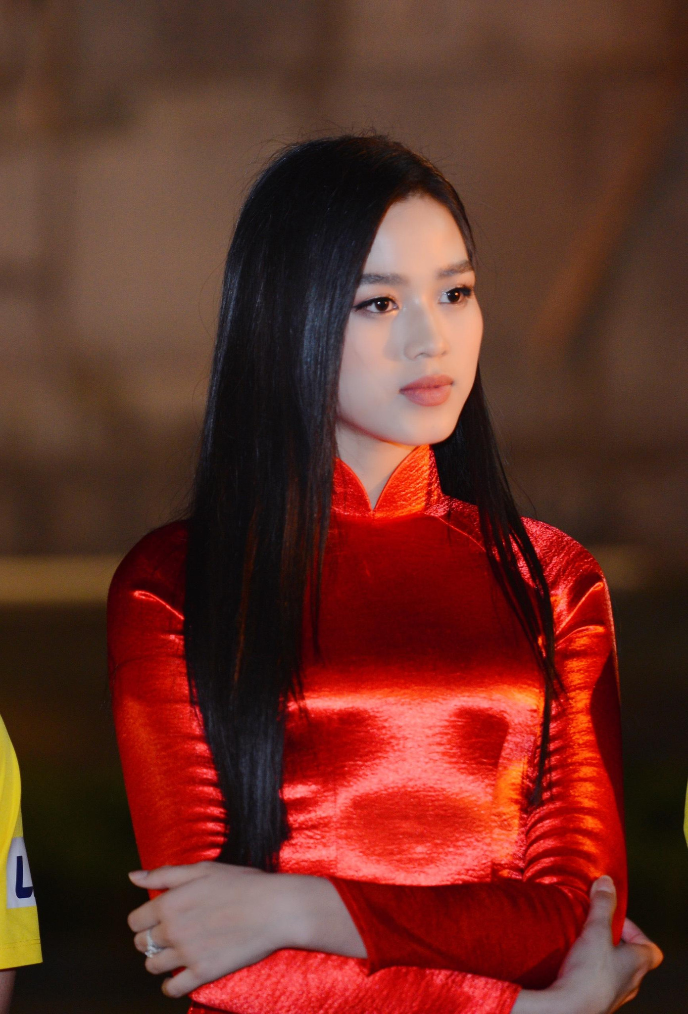 Đỗ Thị Hà với nhan sắc xinh đẹp, dịu dàng tại sự kiện. Ảnh: Dương Triều. Đỗ Thị Hà với nhan sắc xinh đẹp, dịu dàng tại sự kiện. Ảnh: Dương Triều.