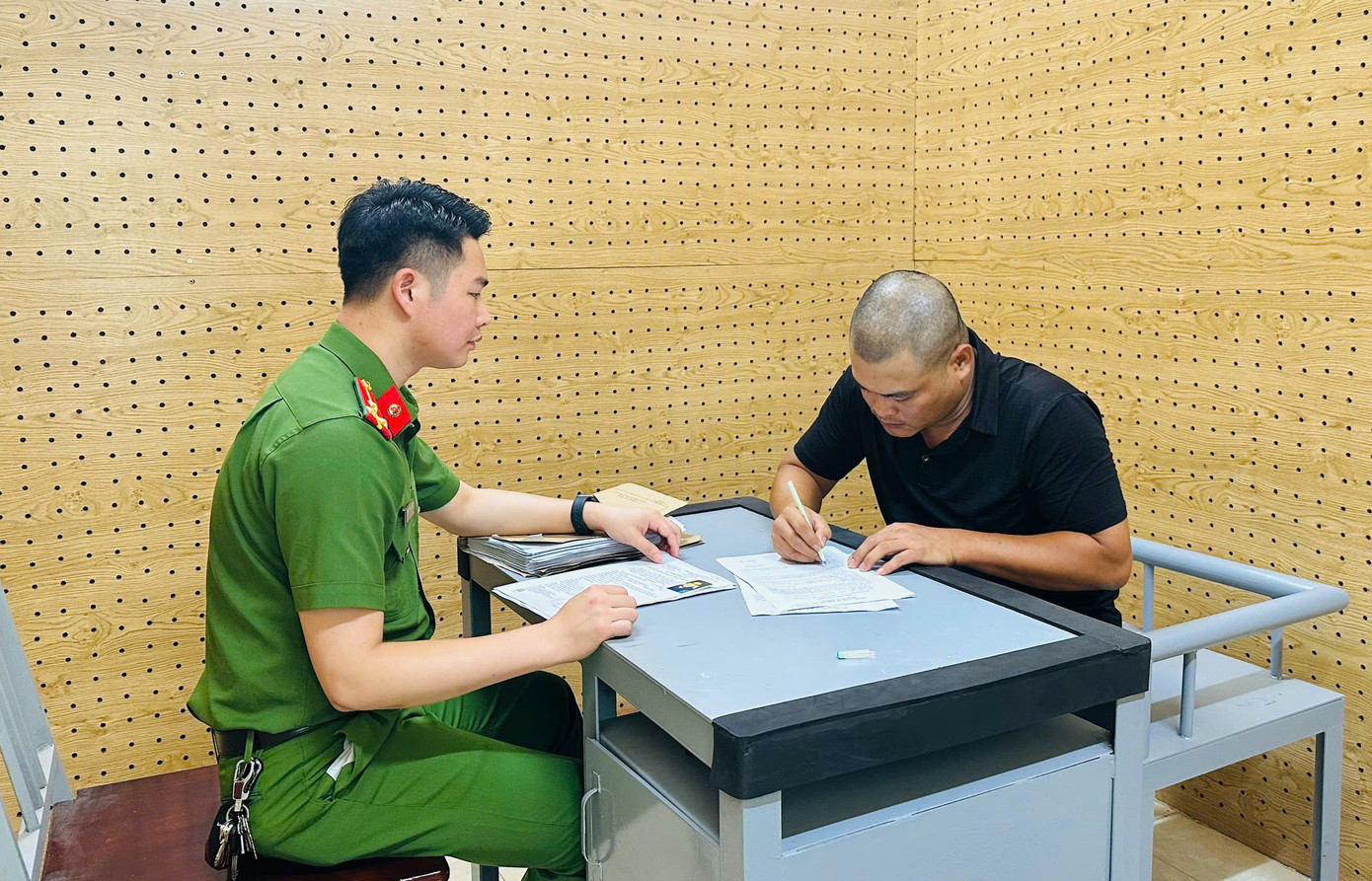 Đối tượng truy nã Nguyễn Tiến Vũ.