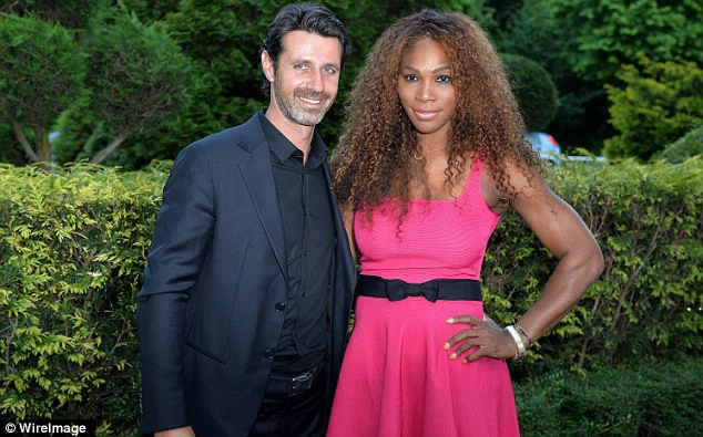 Serena Williams trong tay với HLV Mouratoglou