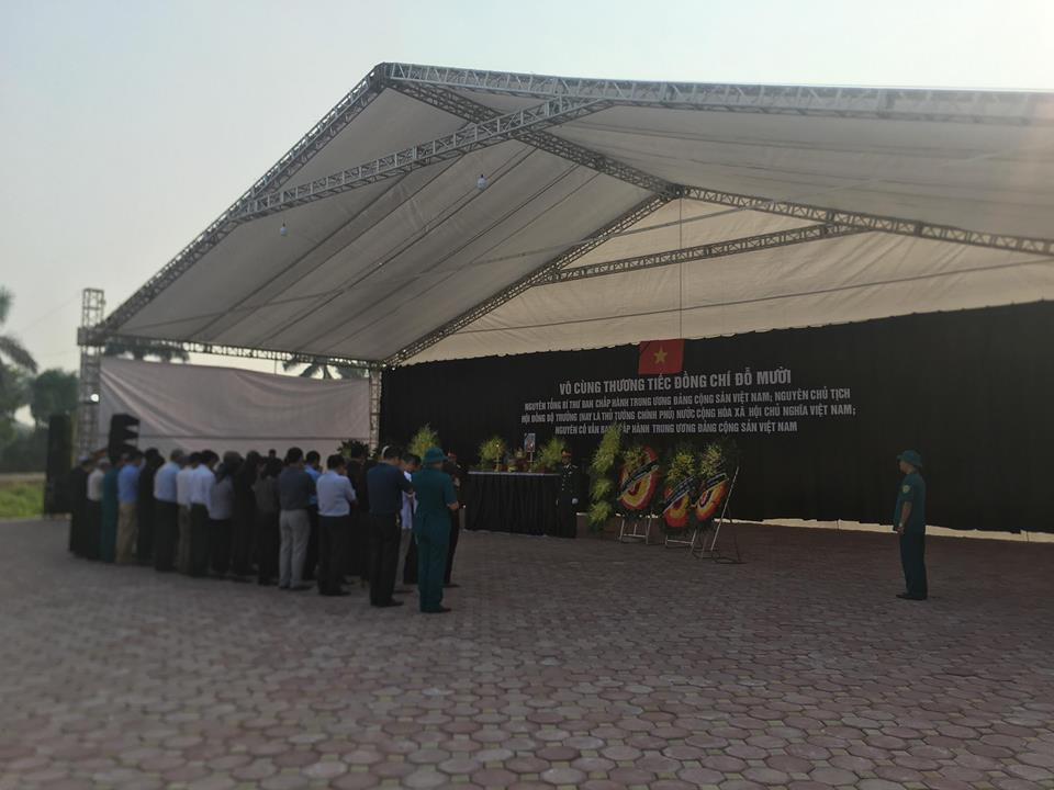 Lễ viếng nguyên Tổng Bí thư Đỗ Mười ảnh 35