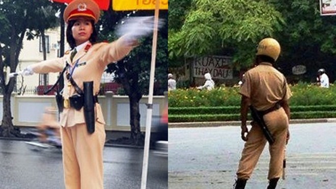 Theo TS Sơn, đầu tiên người CSGT phải biết giữ hình ảnh của mình trong lòng người dân, từ cách ăn, nói, đi đứng. Tác phong phải nghiêm túc lịch sự. 