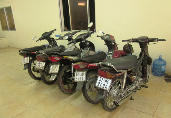 Phương tiện gân án của nhóm trộm đường phố. Phương tiện gân án của nhóm trộm đường phố