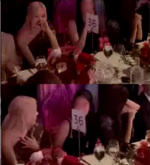 Rosé (trái) xuất hiện bên cạnh Won Joo, con gái của Chủ tịch Samsung Electronics, Lee Jae Yong tại LACMA ART+FILM 2023 được tổ chức tại Los Angeles, Hoa Kỳ vào ngày 4/11 (giờ địa phương). Rosé (trái) xuất hiện bên cạnh Won Joo, con gái của Chủ tịch Samsung Electronics, Lee Jae Yong tại LACMA ART+FILM 2023 được tổ chức tại Los Angeles, Hoa Kỳ vào ngày 4/11 (giờ địa phương).