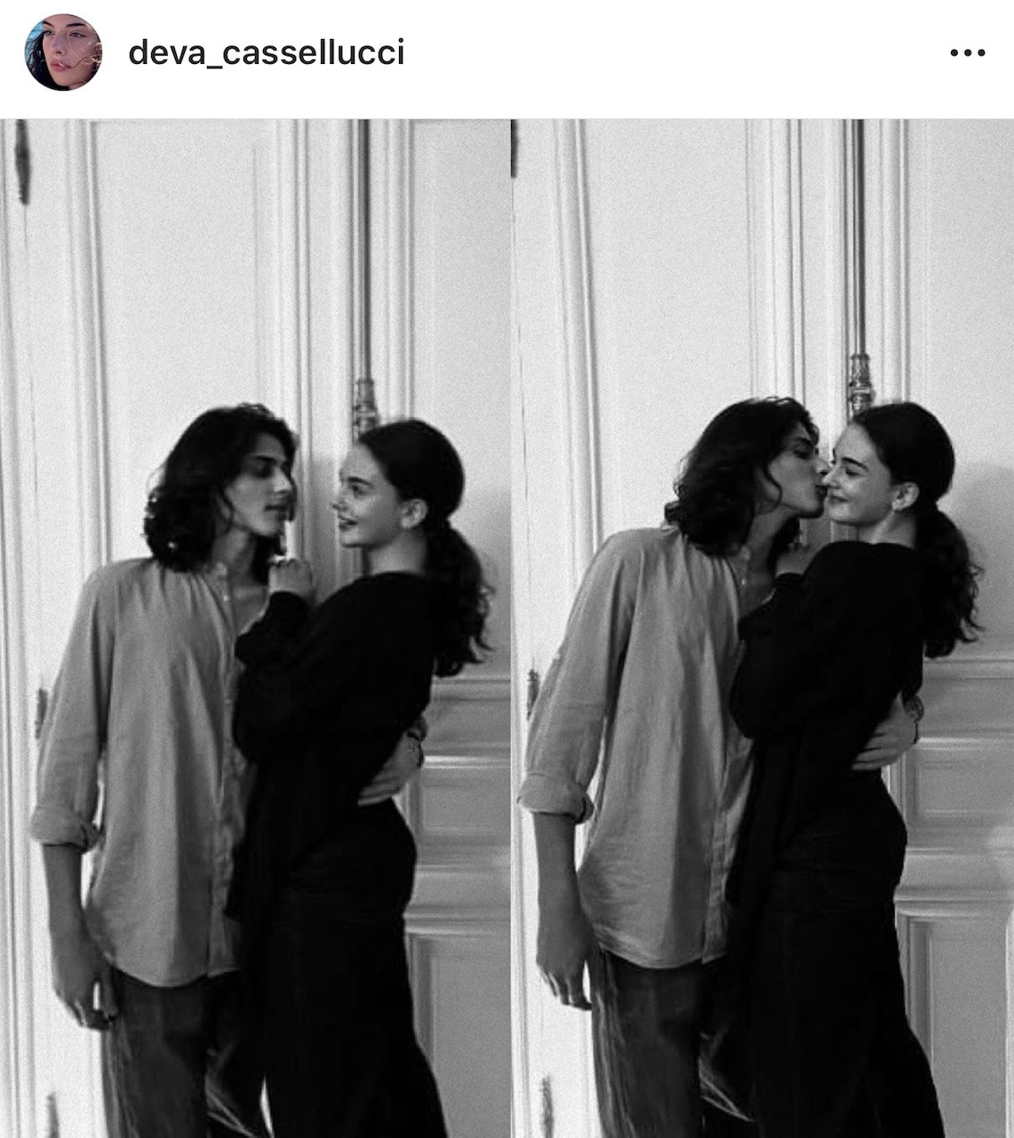 Deva Cassel và bạn trai, người mẫu Ý gốc Pháp, Luca Salandra.