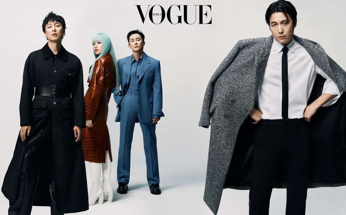 Trong loạt ảnh họa báo nhóm gần đây, các nhân vật chính của Guardian (Kẻ giám hộ) ngay lập tức gây chú ý với tạo dáng và cử chỉ đầy lôi cuốn, mang đậm cá tính riêng. Kim Nam Gil từ trước đến nay vẫn là cái tên nổi tiếng trong ngành công nghiệp điện ảnh Hàn Quốc, đặc biệt qua màn thể hiện hoàn hảo trong phim debut của diễn viên Jung Woo Sung với vai trò đạo diễn, Guardian (Kẻ giám hộ).