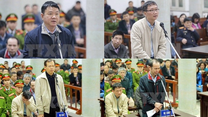 Dẫn giải ông Thăng và đồng phạm đến tòa trong ngày tuyên án ảnh 20 Dẫn giải ông Thăng và đồng phạm đến tòa trong ngày tuyên án ảnh 20