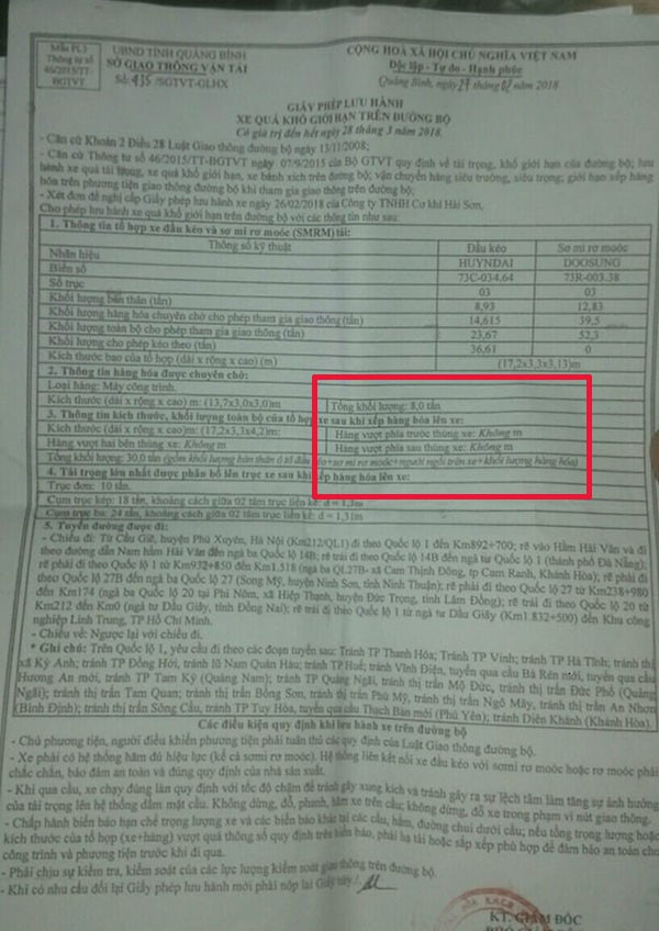 Xe 'quái thú' chở cây khủng: Hàng loạt cơ quan chức năng vào cuộc ảnh 2