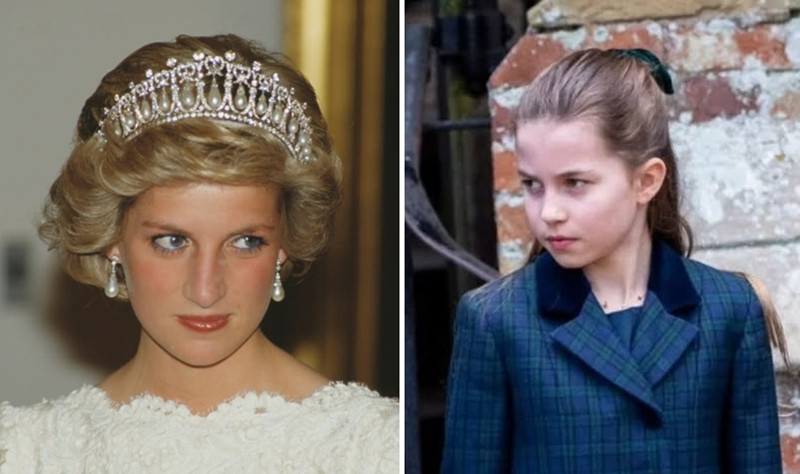 Công nương Diana có ánh mắt hất lên đặc trưng và giờ thì Công chúa Charlotte cũng có ánh mắt như vậy. Ảnh: Getty. Công nương Diana có ánh mắt hất lên đặc trưng và giờ thì Công chúa Charlotte cũng có ánh mắt như vậy. Ảnh: Getty.