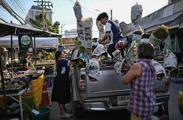 Một số tỉnh ở Thái Lan có nhiệt độ lên khoảng 50oC vào đầu tháng 3 vừa rồi, theo truyền thông địa phương. Ảnh: AFP.