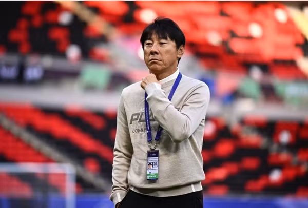 HLV Shin Tae-yong của ĐT Indonesia tin rằng đội bóng của ông ngày càng mạnh hơn, "cả về kỹ thuật và tinh thần". Ảnh: The AFC.