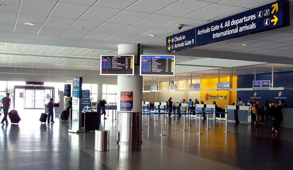 Sân bay Dunedin ở New Zealand. Ảnh: Stantec.