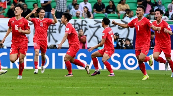 ĐT Việt Nam đã có lúc khiến ĐT Nhật Bản bị sốc trong trận ra quân. Ảnh: The AFC. ĐT Việt Nam đã có lúc khiến ĐT Nhật Bản bị sốc trong trận ra quân. Ảnh: The AFC.