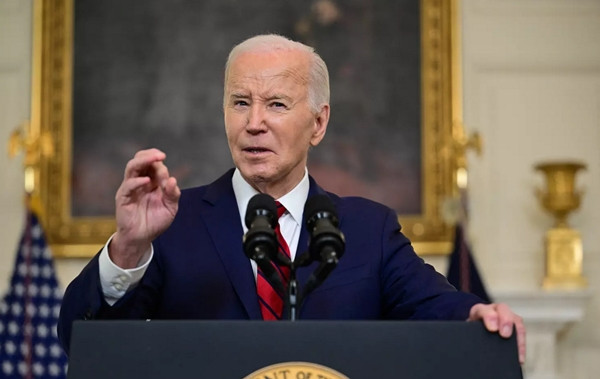 Tổng thống Mỹ Joe Biden đã ký điều luật có thể dẫn tới việc cấm TikTok tại Mỹ. Ảnh: JIM WATSON/ AFP/ Getty Images. Tổng thống Mỹ Joe Biden đã ký điều luật có thể dẫn tới việc cấm TikTok tại Mỹ. Ảnh: JIM WATSON/ AFP/ Getty Images.