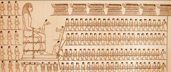 Một bức vẽ trong lăng mộ thời Ai Cập cổ mà nhóm các nhà Vật lý đã tập trung nghiên cứu. Ảnh: Sci News. Một bức vẽ trong lăng mộ thời Ai Cập cổ mà nhóm các nhà Vật lý đã tập trung nghiên cứu. Ảnh: Sci News.