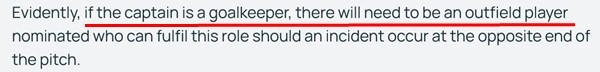 Hóa ra, nếu đội trưởng là thủ môn thì lại là một câu chuyện khác. (Ảnh chụp màn hình UEFA).