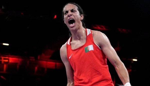 Khelif bị cho là nam giới trong khi cô đang thi đấu boxing nữ. Ảnh: John Locher/ AP. Khelif bị cho là nam giới trong khi cô đang thi đấu boxing nữ. Ảnh: John Locher/ AP.