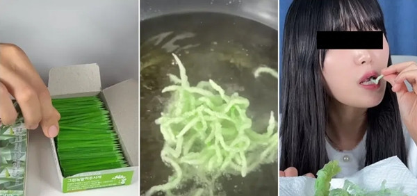 Những video chiên tăm và ăn đang được chia sẻ rộng rãi trên nhiều mạng xã hội, khiến cơ quan y tế phải cảnh báo. Ảnh: YouTube. Những video chiên tăm và ăn đang được chia sẻ rộng rãi trên nhiều mạng xã hội, khiến cơ quan y tế phải cảnh báo. Ảnh: YouTube.