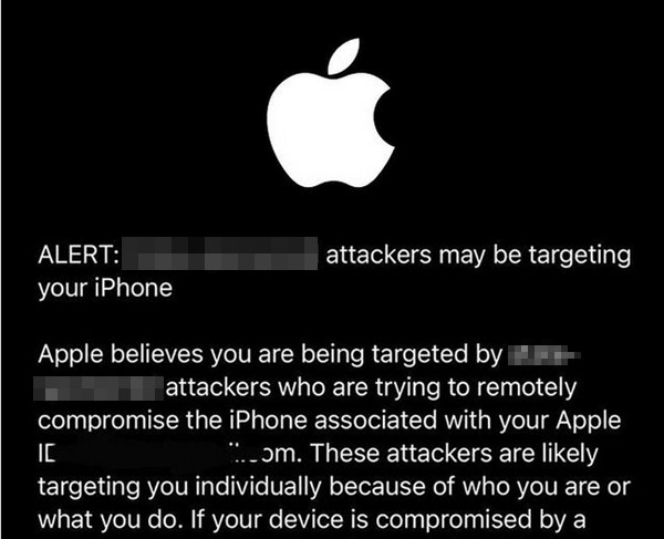 Một cảnh báo tương tự từng được gửi bởi Apple tới những người dùng có thể đã/ đang là mục tiêu tấn công của tội phạm mạng. Ảnh: Instagram. Một cảnh báo tương tự từng được gửi bởi Apple tới những người dùng có thể đã/ đang là mục tiêu tấn công của tội phạm mạng. Ảnh: Instagram.