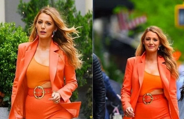 Màu cam không khó mặc như nhiều người nghĩ. Ảnh: BlakeFashion.