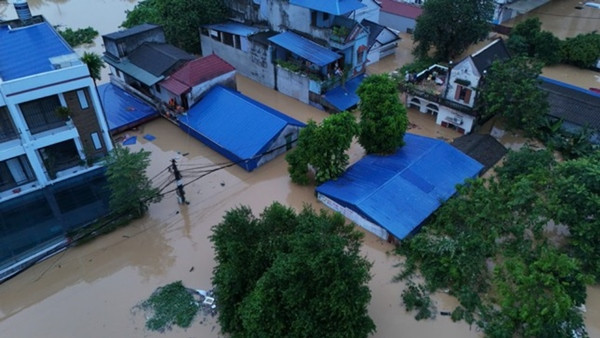 Ngập lụt tại thành phố Thái Nguyên. Ảnh: Hoàng Mạnh Thắng/ TPO. Ngập lụt tại thành phố Thái Nguyên. Ảnh: Hoàng Mạnh Thắng/ TPO.