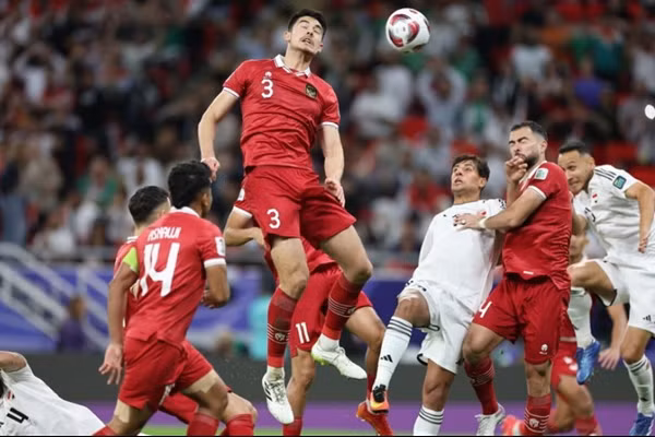 ĐT Indonesia 1 - 3 ĐT Iraq. Ảnh: AFC.