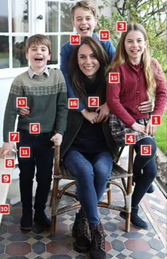 Các trang tin tức cho rằng có nhiều điểm bị thay đổi trong ảnh. Ảnh: Mail Online. Các trang tin tức cho rằng có nhiều điểm bị thay đổi trong ảnh. Ảnh: Mail Online.