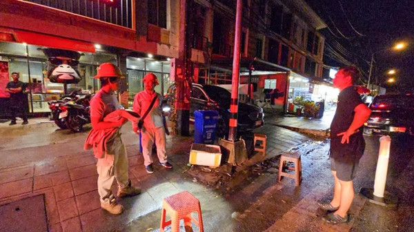 Hiện trường vụ việc. Ảnh: Asia Pacific Press via ViralPress.