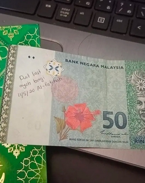 Cận cảnh tờ tiền. Ảnh: Tuah Lim.