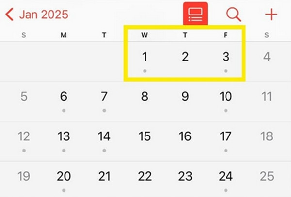 Chữ cái đầu của 3 ngày đầu năm 2025 tạo thành cụm &quot;WTF&quot;. Ảnh: Instagram.