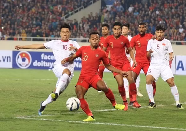 ĐT Việt Nam và ĐT Indonesia đã gặp nhau nhiều lần, ở nhiều giải. Ảnh: VFF.
