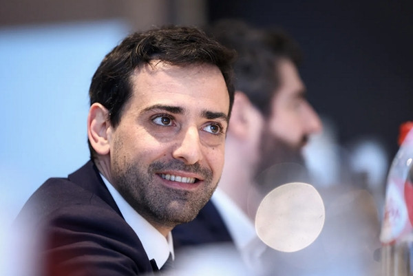 Stéphane Séjourné, bạn đời của Thủ tướng Attal. Ảnh: KENZO TRIBOUILLARD/ Getty Images.