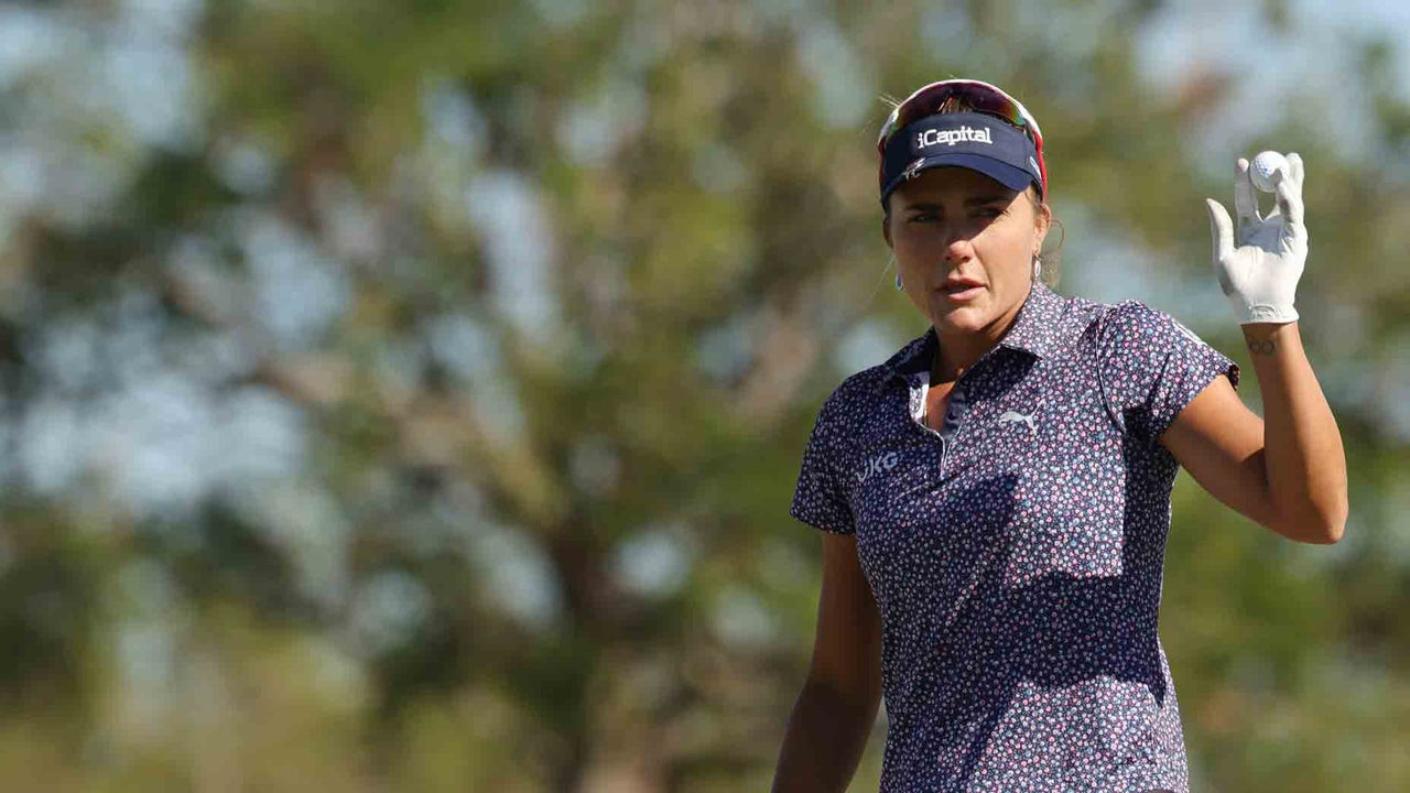 Lexi Thompson trong giải đấu cuối cùng CME Group Tour Championship 2024 Lexi Thompson trong giải đấu cuối cùng CME Group Tour Championship 2024