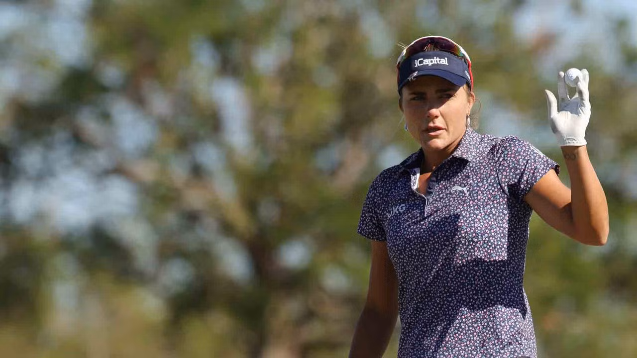 Lexi Thompson trong giải đấu cuối cùng CME Group Tour Championship 2024