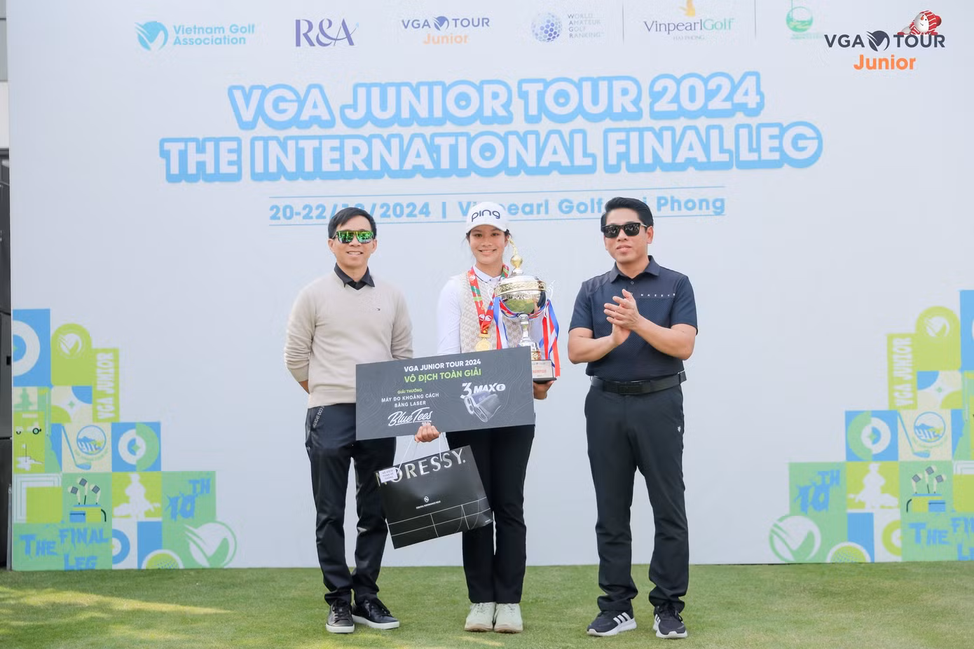 Nguyễn Viết Gia Hân vô địch toàn mùa giải VGA Junior Tour Nguyễn Viết Gia Hân vô địch toàn mùa giải VGA Junior Tour