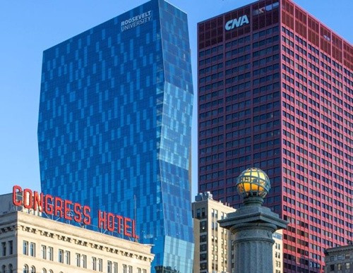 3. Ký túc xá Đại học Roosevelt, Trung Tâm Hàn lâm và Giải trí Địa điểm: Chicago, Illinois, Mỹ Thiết kế: VOA Associates Incorporated Khách hàng: Đại học Roosevelt University Bài viết: http://news.zing.vn/15-cong-trinh-kien-truc-dep-nhat-the-gioi-nam-2013-post377881.html#category_featured.noibat Nguồn Zing News 