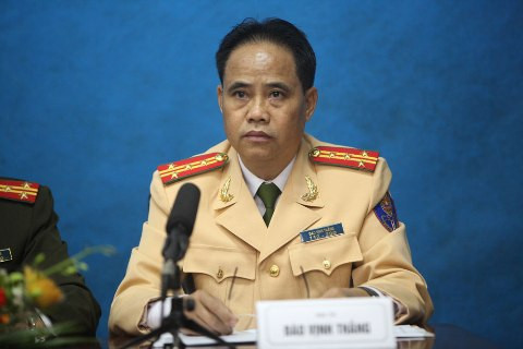 Đại tá Đào Vịnh Thắng - Trưởng Phòng CSGT CA TP Hà Nội Đại tá Đào