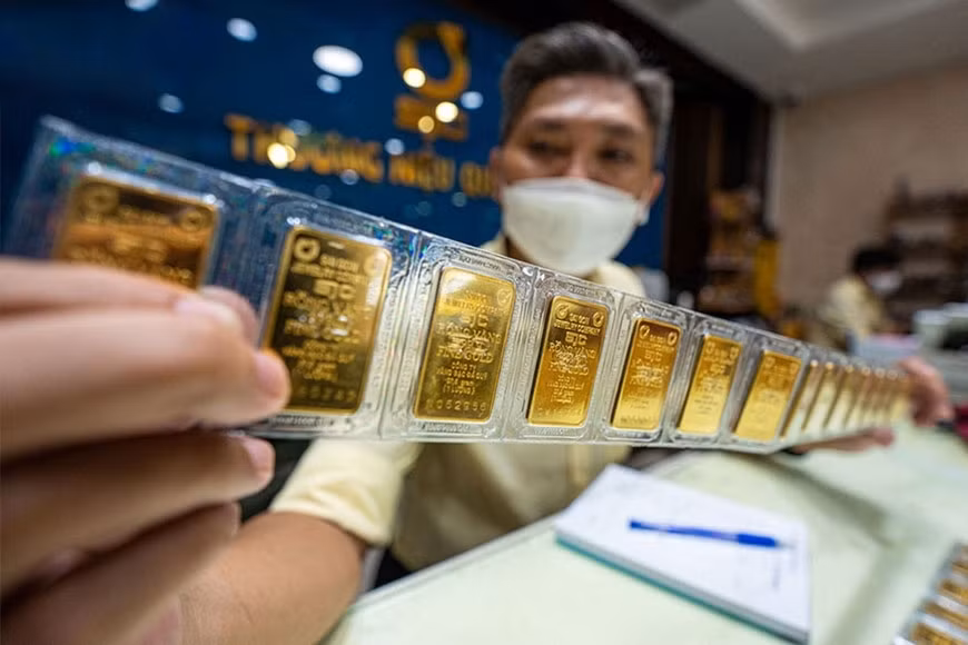 Giá vàng SJC trong nước vẫn duy trì trên mốc 69 triệu đồng/lượng.