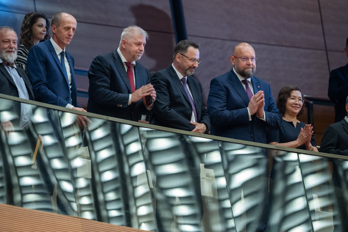 Đoàn đại biểu Hạ viện Cộng hòa Séc tới dự khán phiên họp chiều 23/5 Đoàn đại biểu Hạ viện Cộng hòa Séc tới dự khán phiên họp chiều 23/5