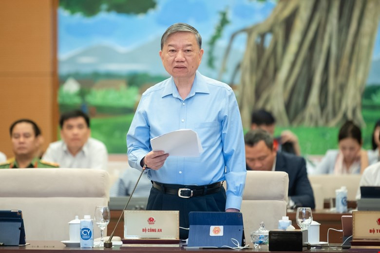 Đại tướng Tô Lâm, Bộ trưởng Công an. Ảnh QH Đại tướng Tô Lâm, Bộ trưởng Công an. Ảnh QH