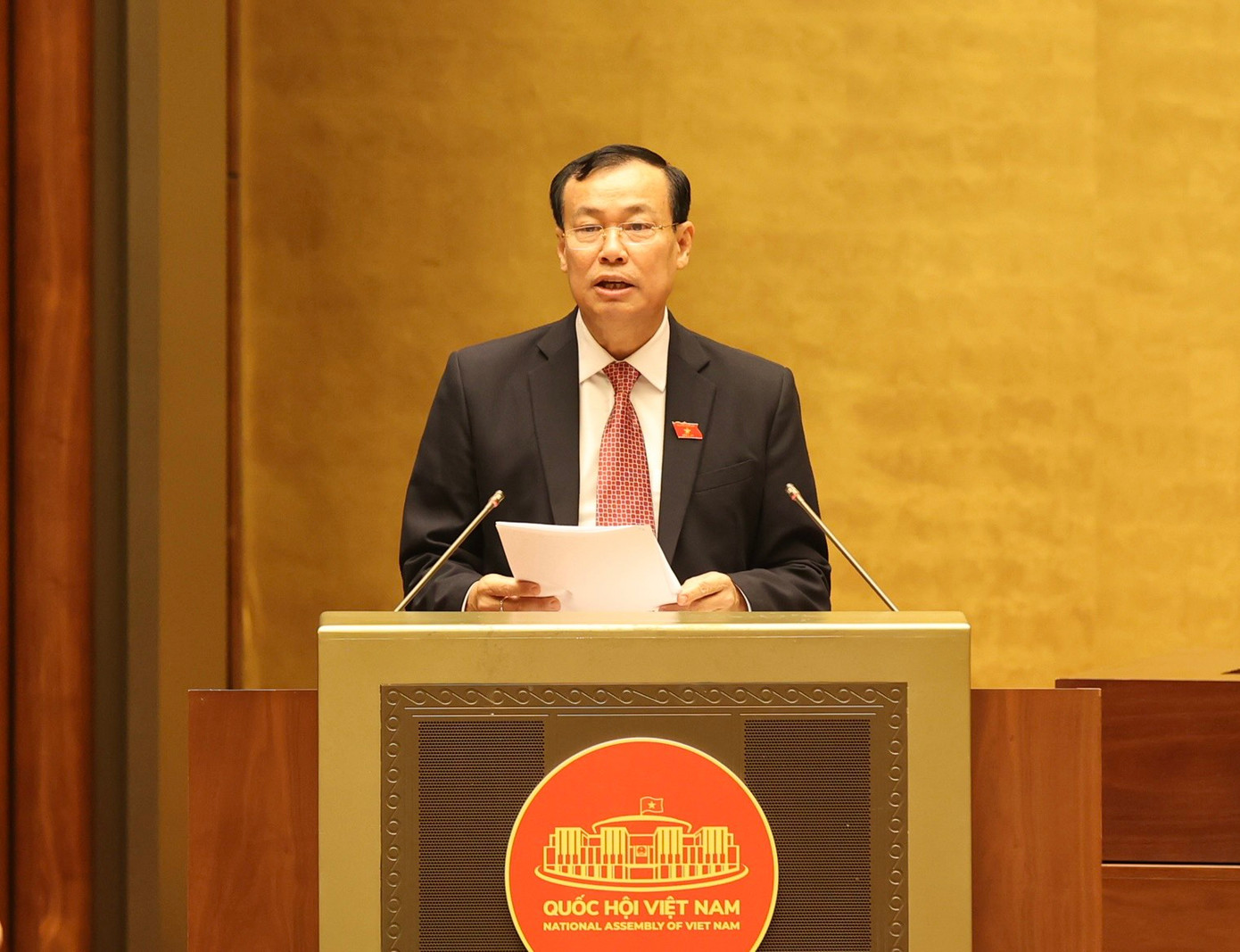 Chủ nhiệm Uỷ ban Quốc phòng An ninh Lê Tấn Tới. (Ảnh: Như Ý)