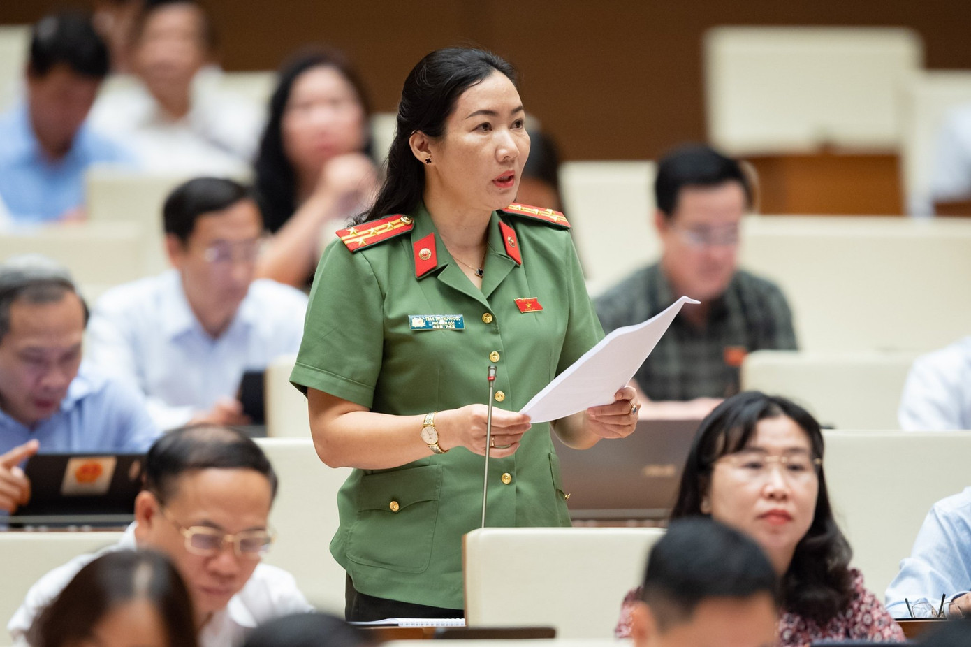 Đại biểu Trần Thị Thu Phước (Đoàn Kon Tum) Đại biểu Trần Thị Thu Phước (Đoàn Kon Tum)